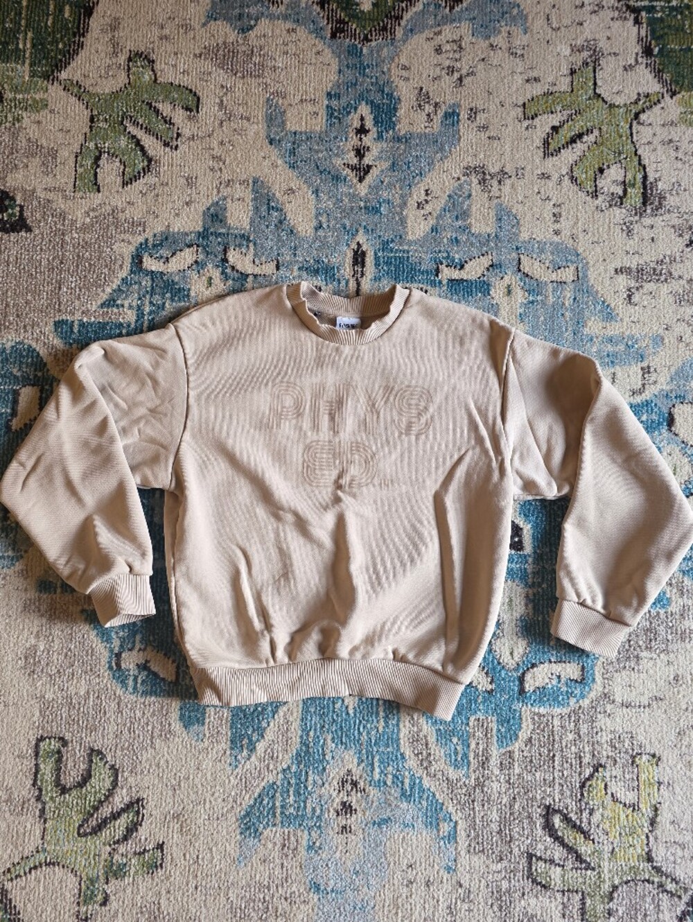 Gymshark Neutral Beige Crewneck Sweatshirt